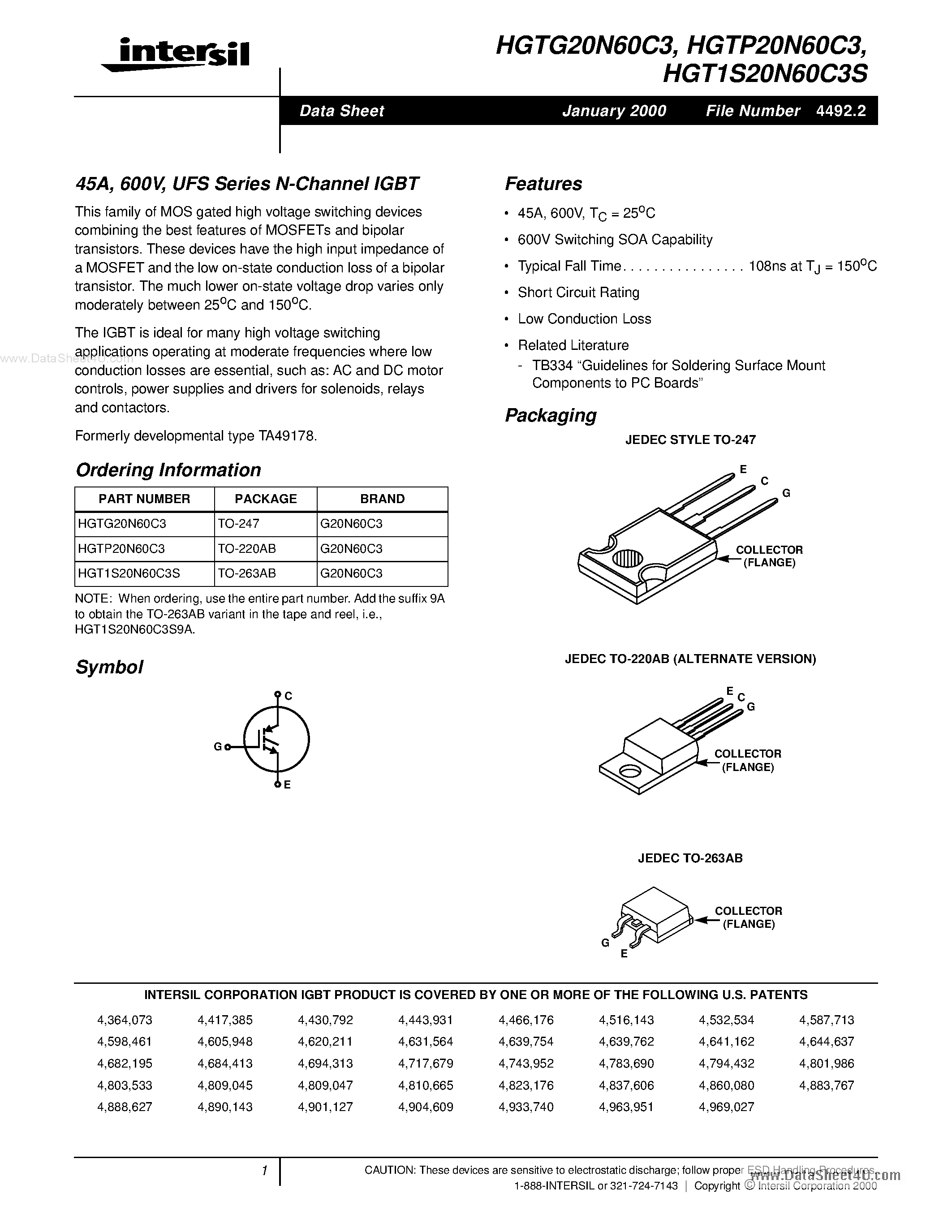07n60c3-datasheet