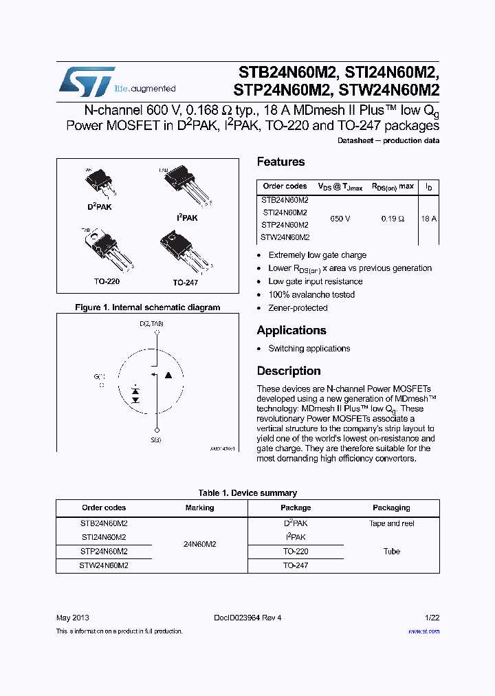 13n80-datasheet