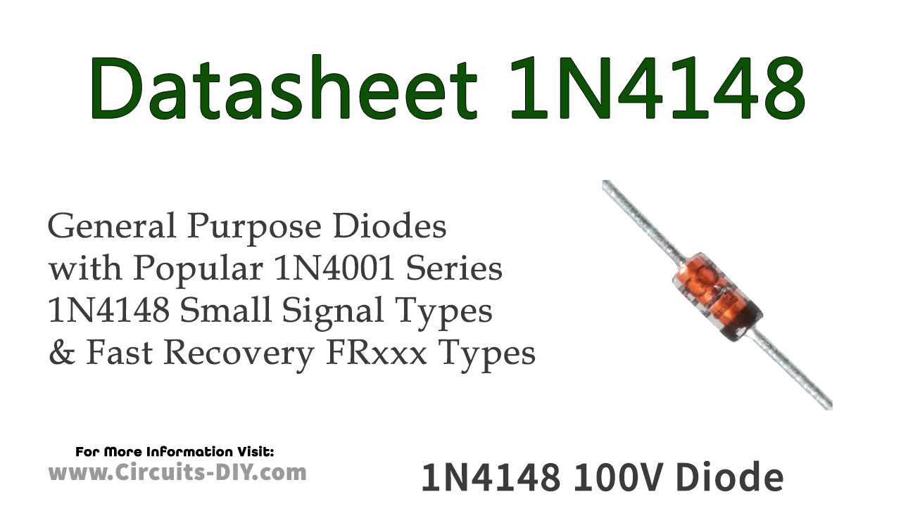 1n4148-signal-diode-datasheet