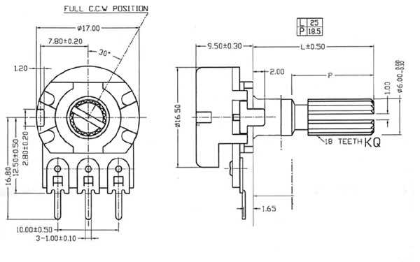 1k-ohm-potentiometer-datasheet