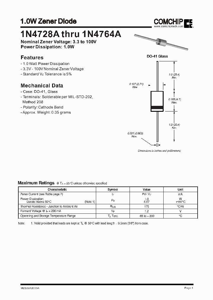 1n821a-datasheet