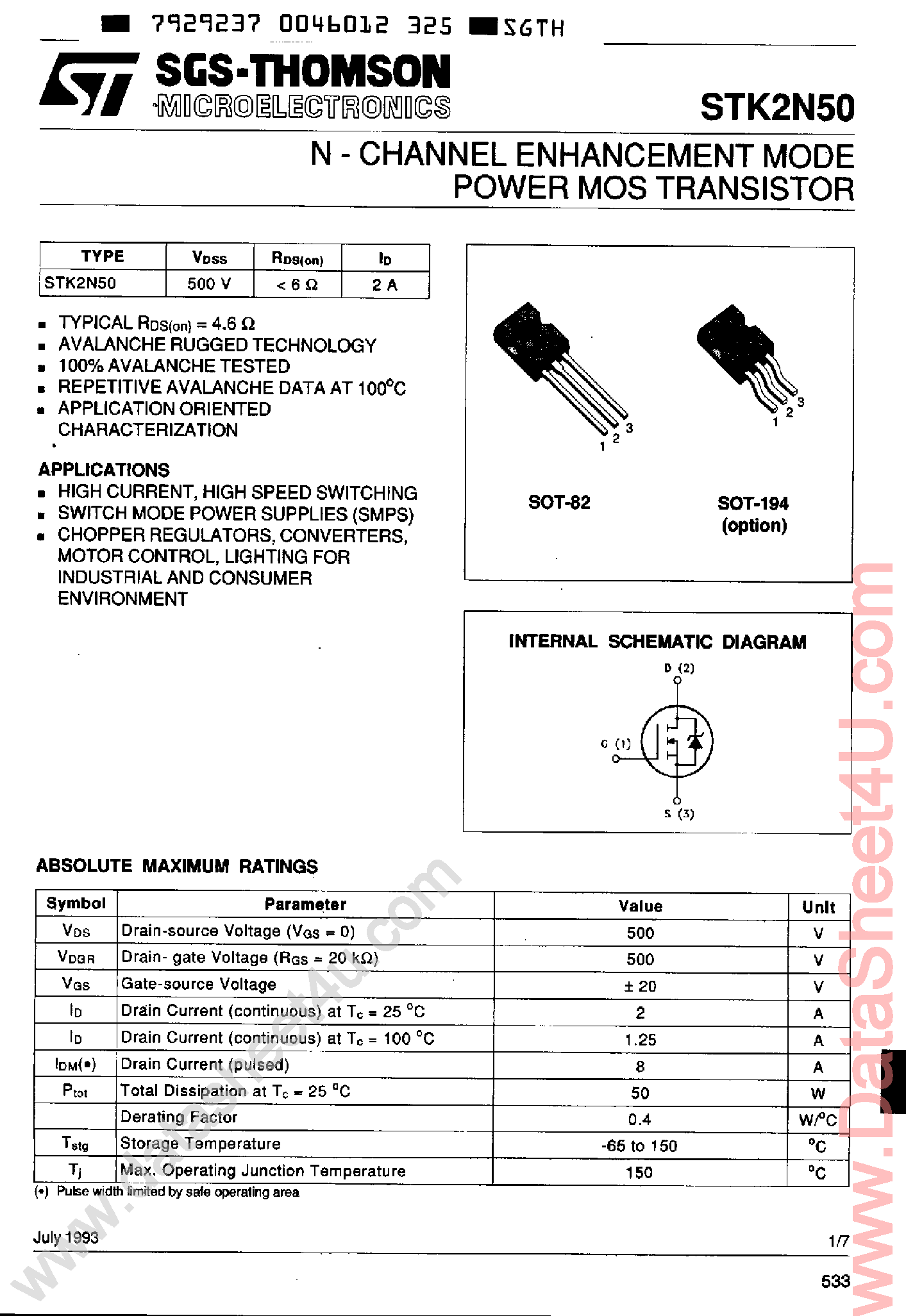 25n50-datasheet