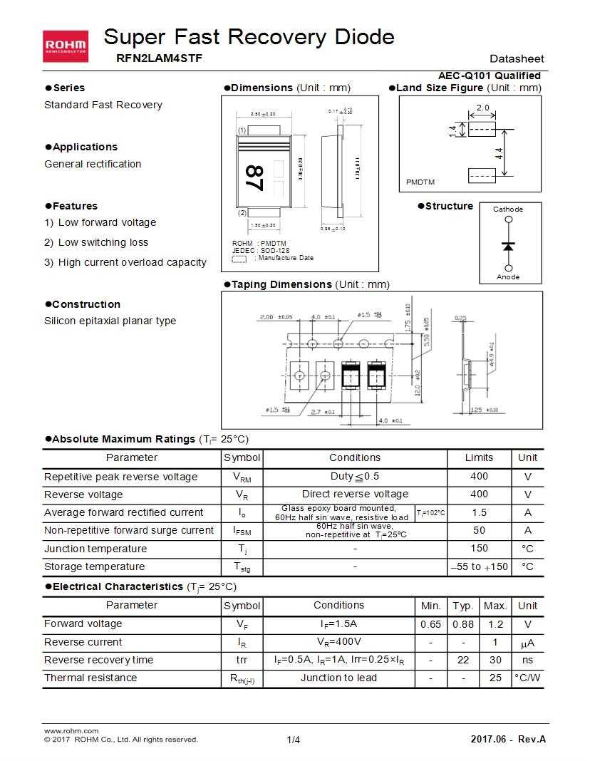 2a-diode-datasheet