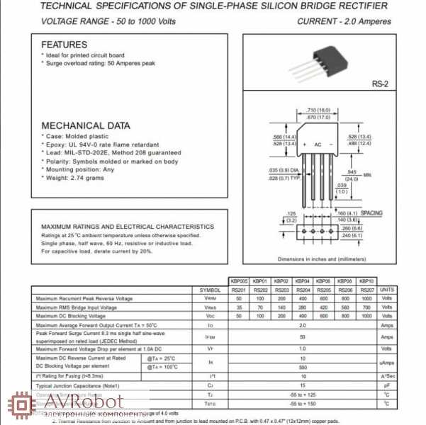 2kbp02m-datasheet