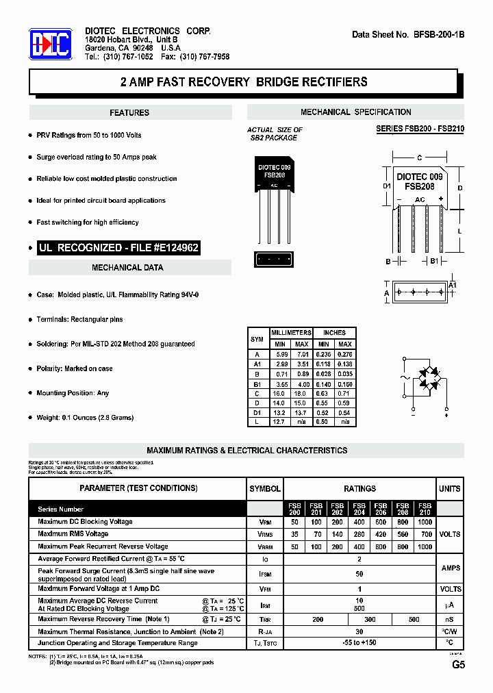 2kbp06m-datasheet 2kbp06m-datasheet
