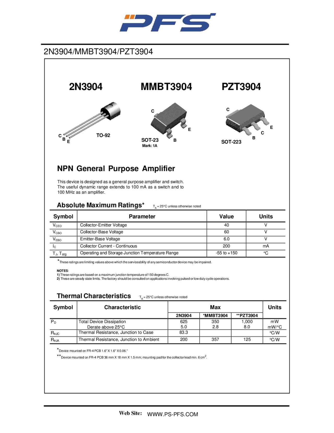 2n3904-datasheet-motorola 2n3904-datasheet-motorola