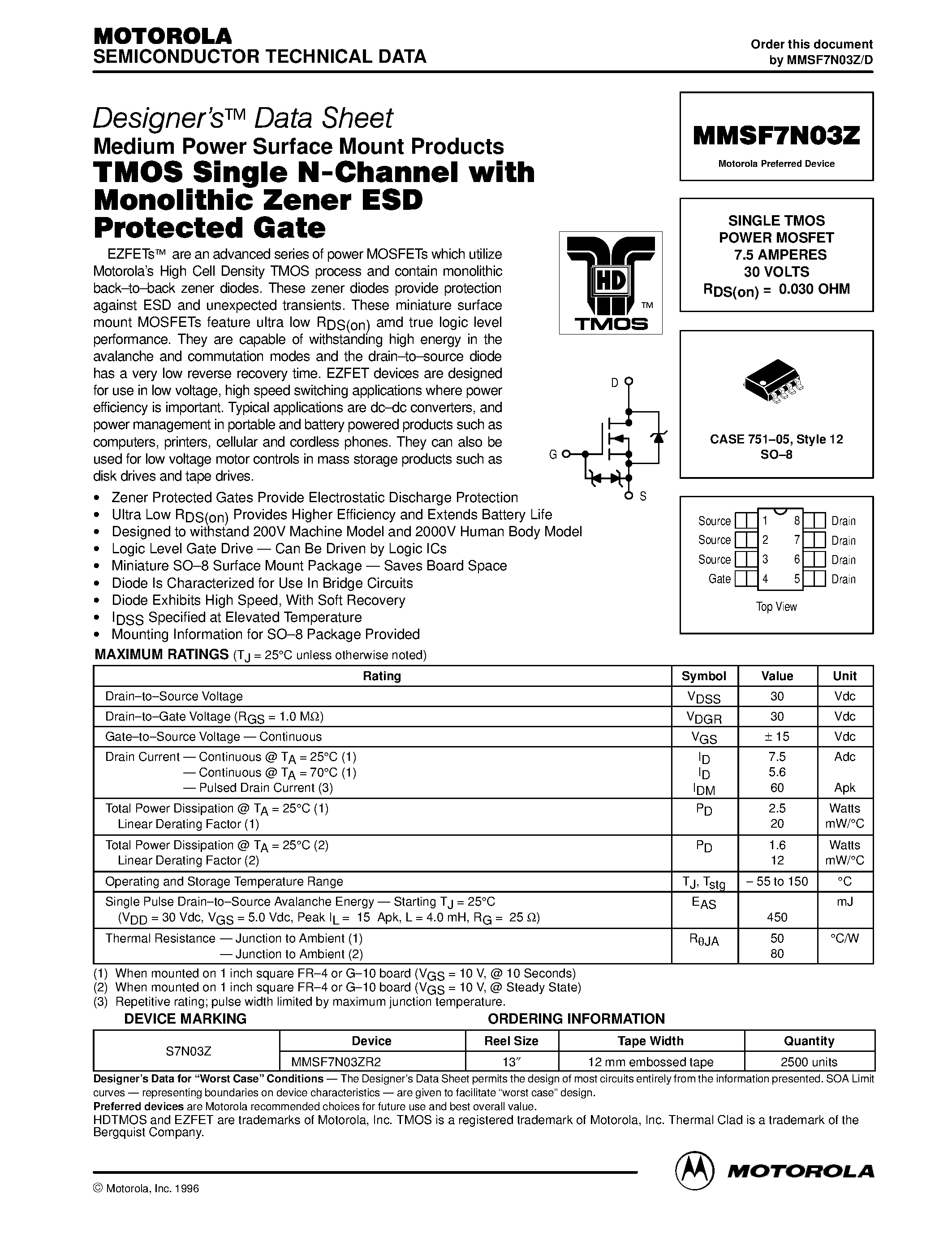 2n5179-datasheet-motorola
