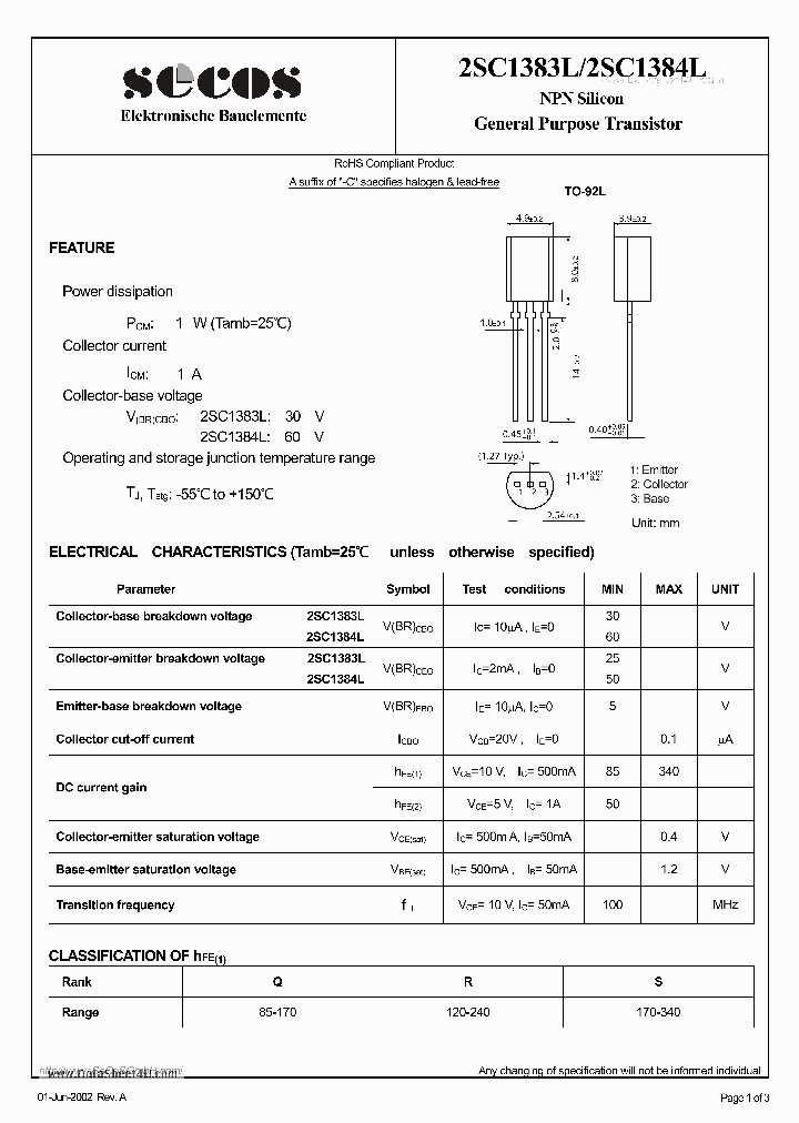 2sc1008-datasheet