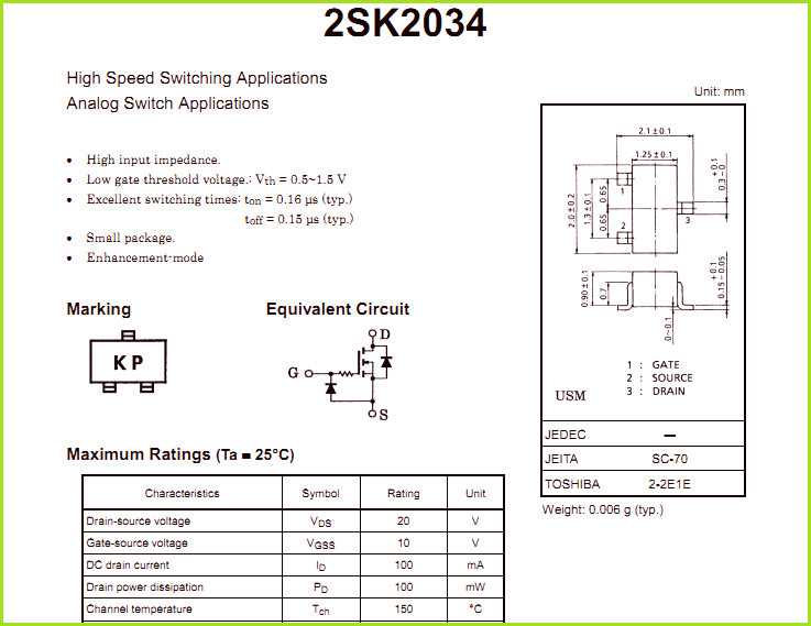 2sk2765-datasheet 2sk2765-datasheet
