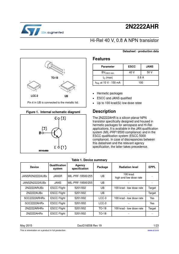 2n2222a-motorola-datasheet