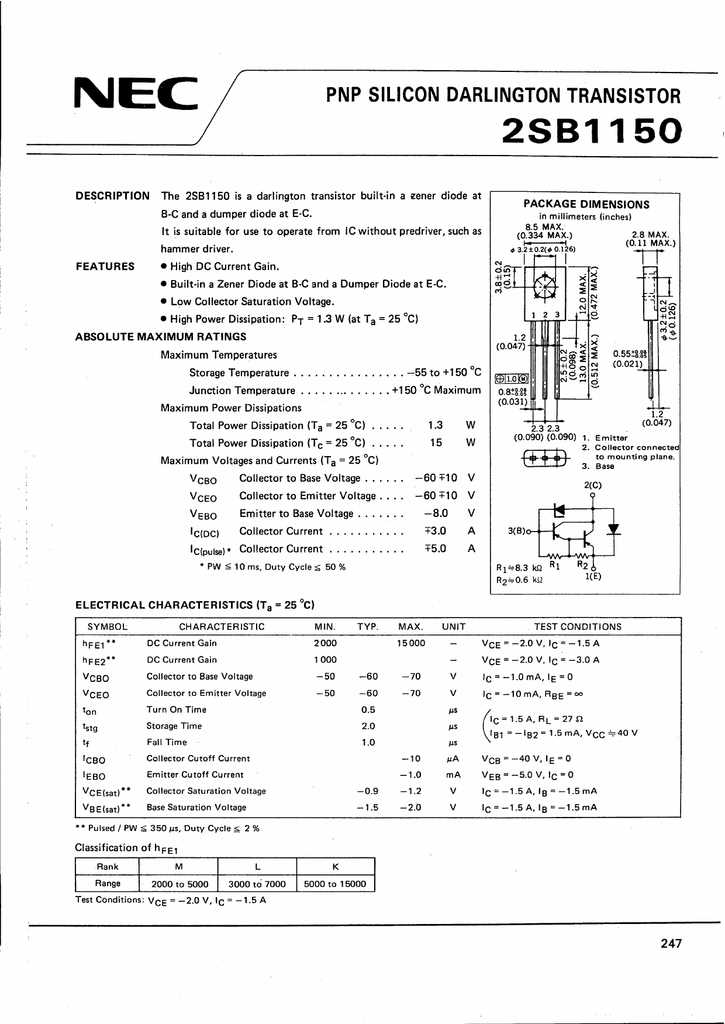 2sb734-datasheet