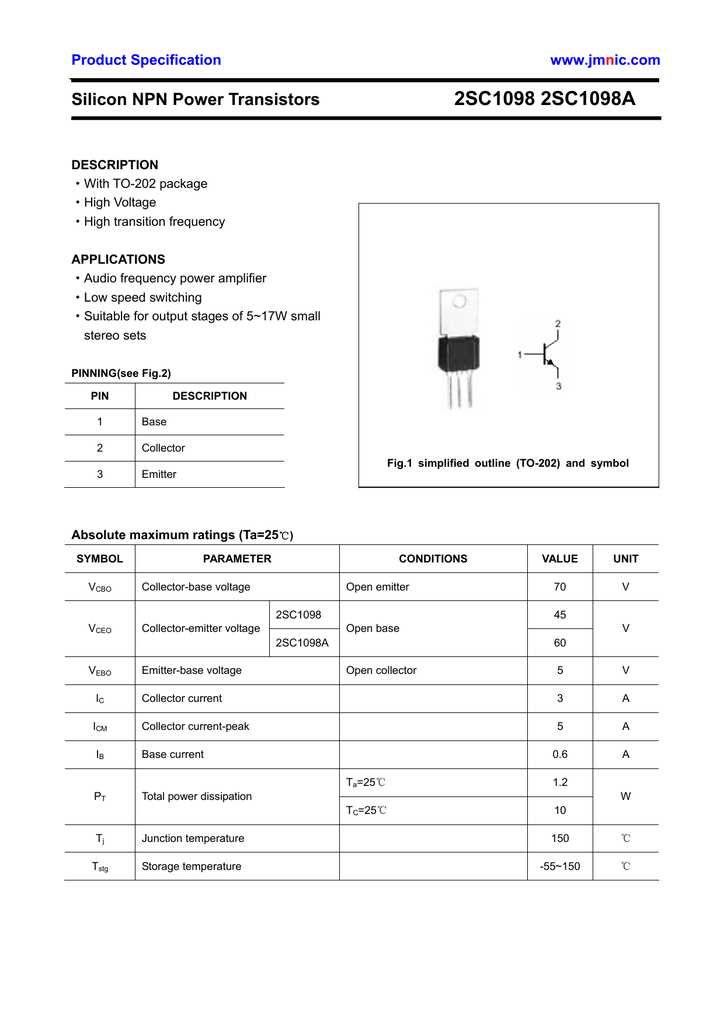 2sc1015-datasheet 2sc1015-datasheet