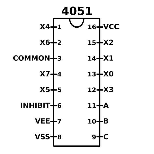 4051-multiplexer-datasheet