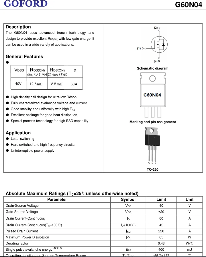 40k-datasheet