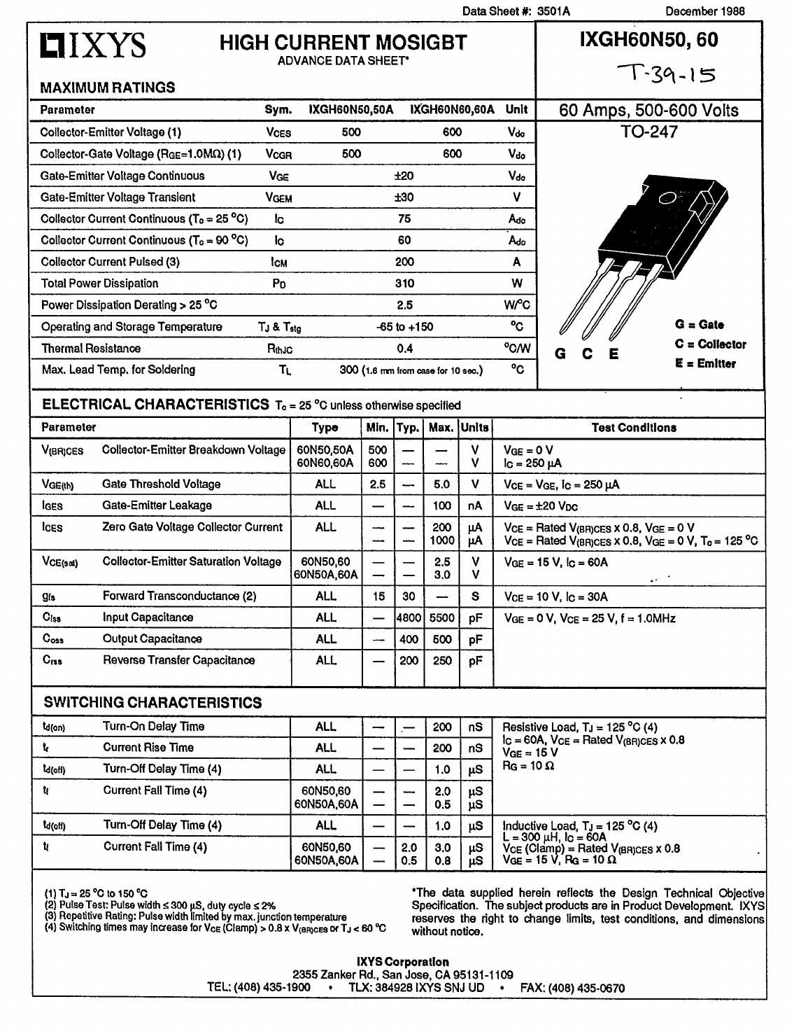 40n60-datasheet