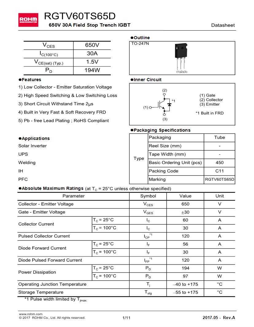 40n65-datasheet