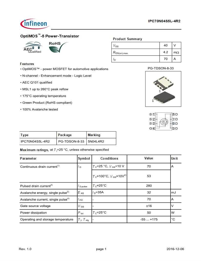 4712-mosfet-datasheet