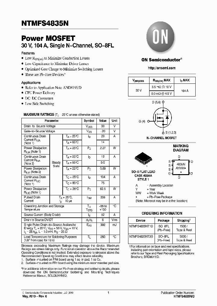 4835-mosfet-datasheet