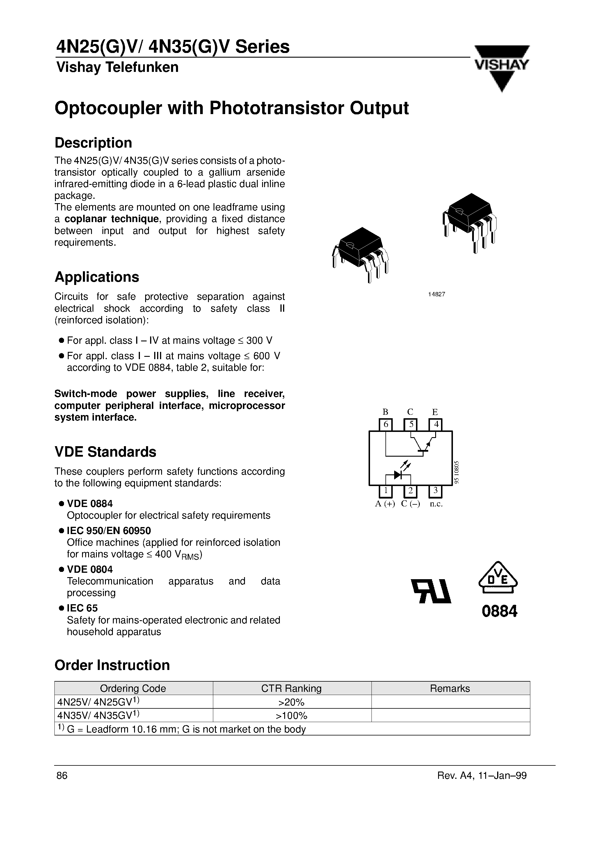 4n25-opto-isolator-datasheet