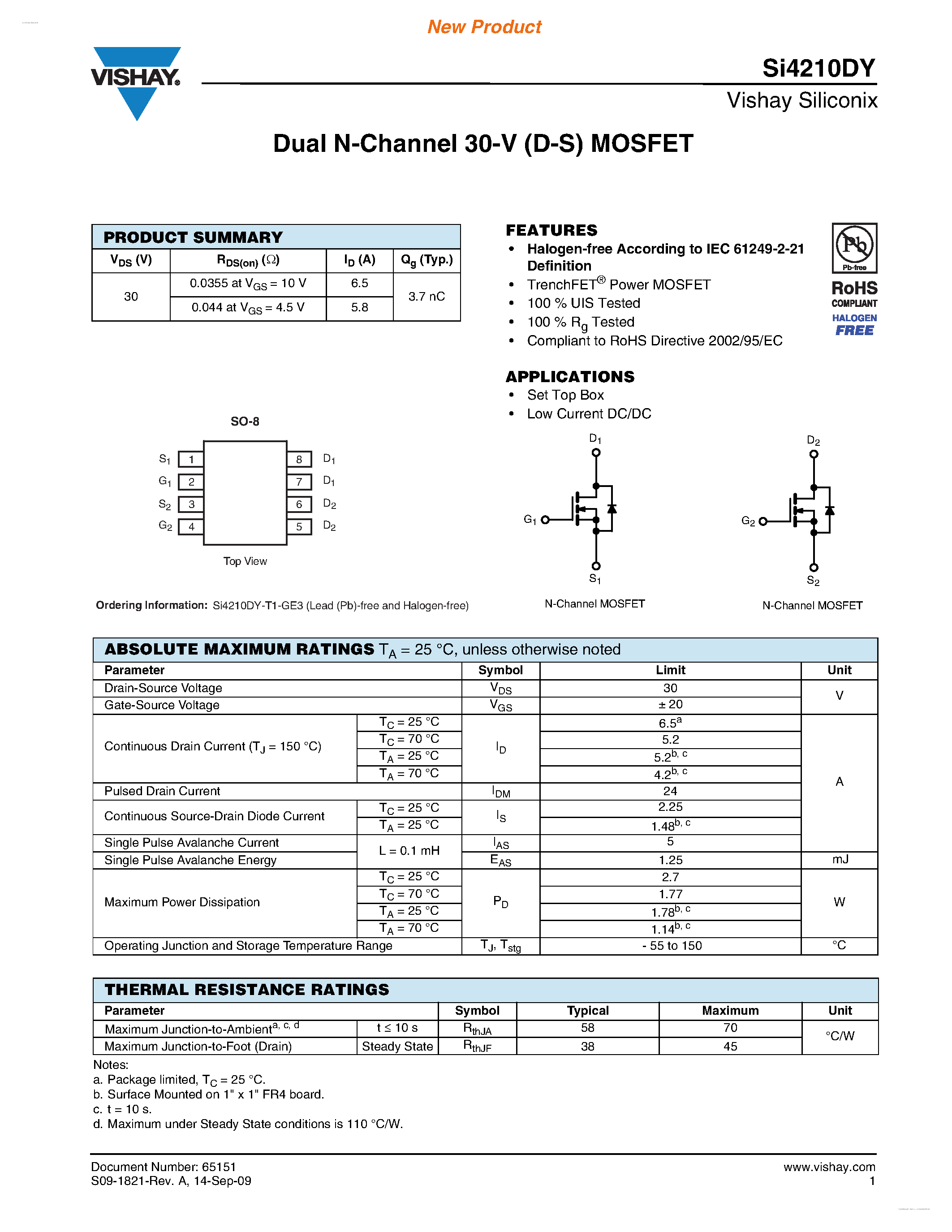 6428-mosfet-datasheet