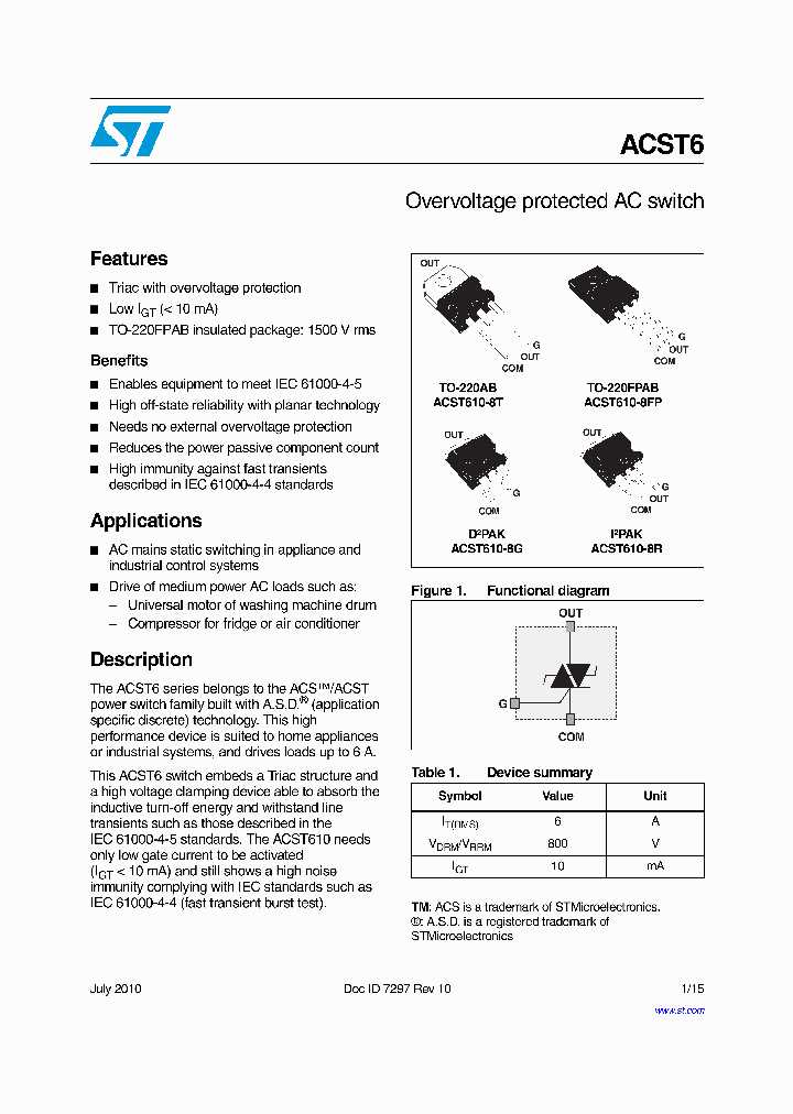 6p45s-datasheet