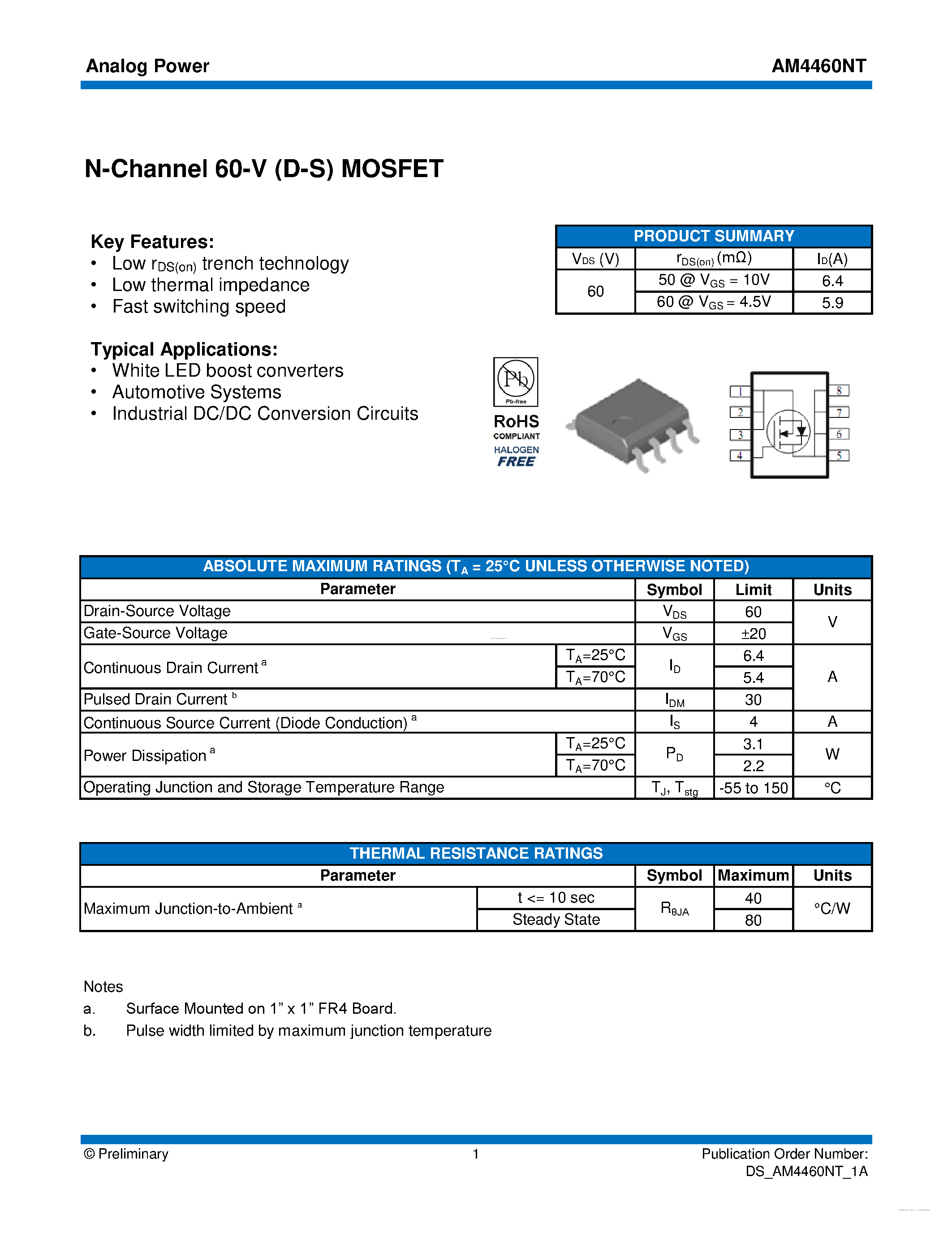 7408-mosfet-datasheet