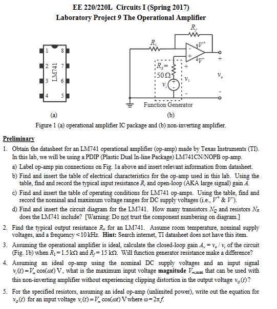 741-amplifier-datasheet