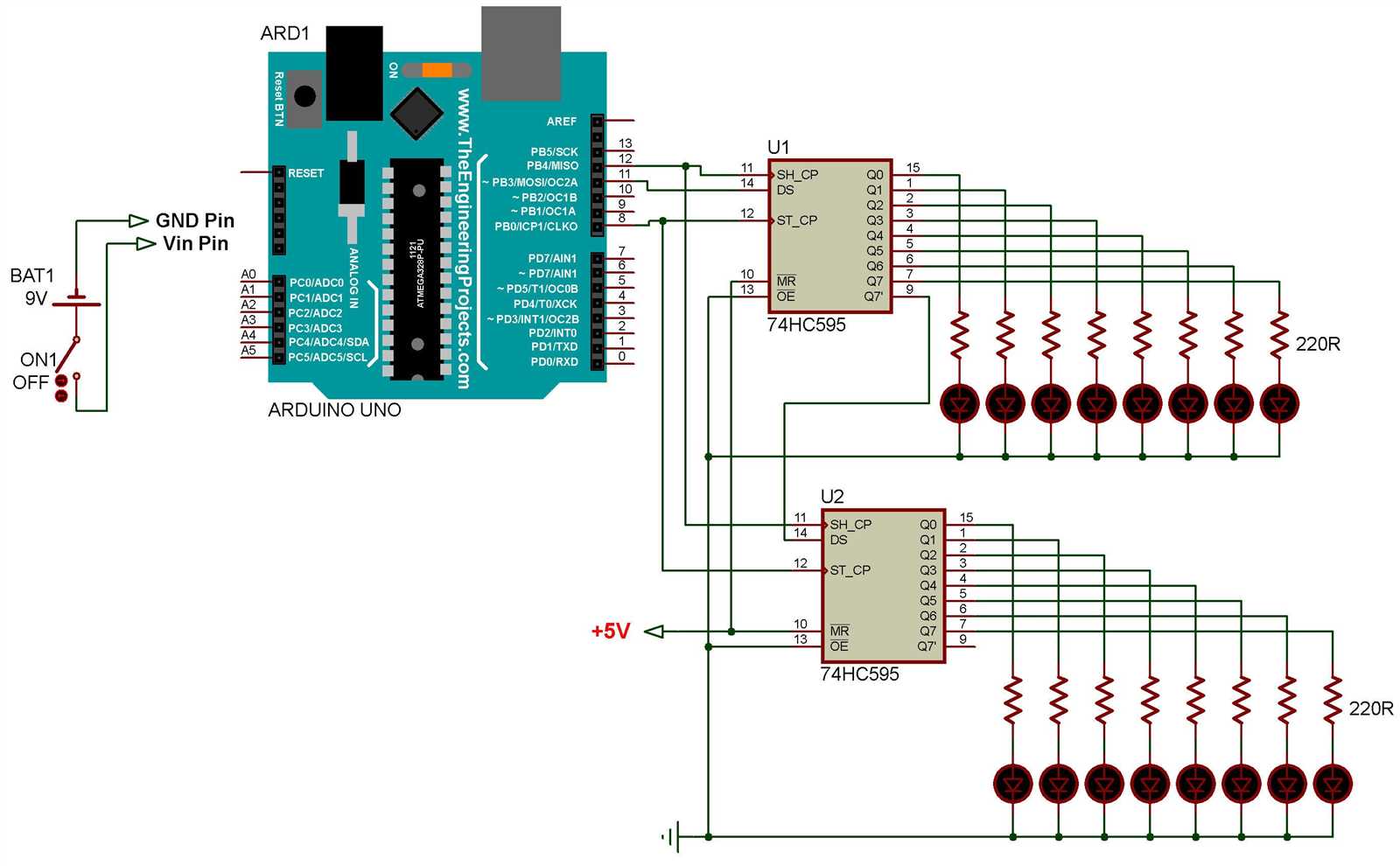 74hc595-datasheet-texas-instruments