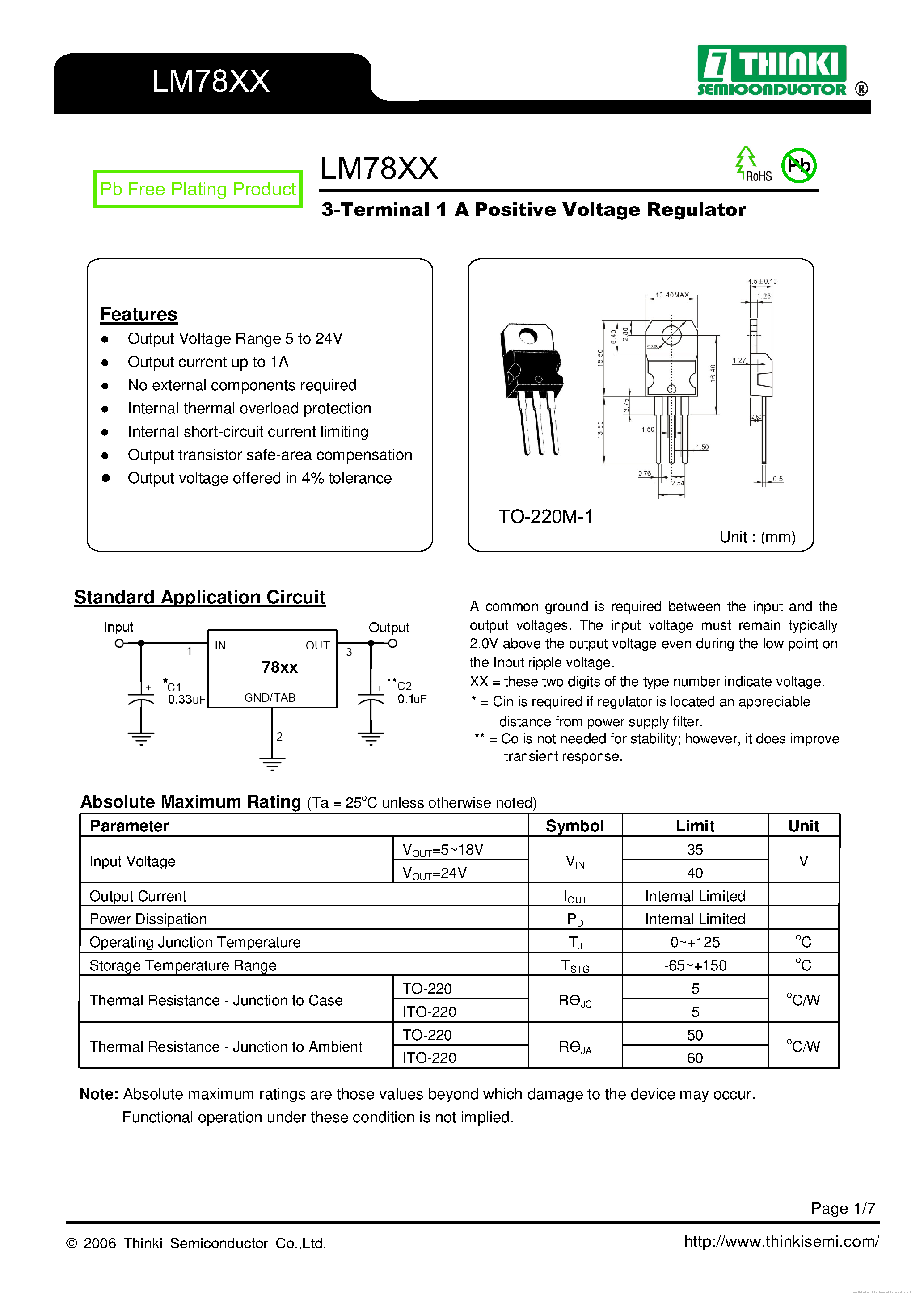 7805ct-voltage-regulator-datasheet