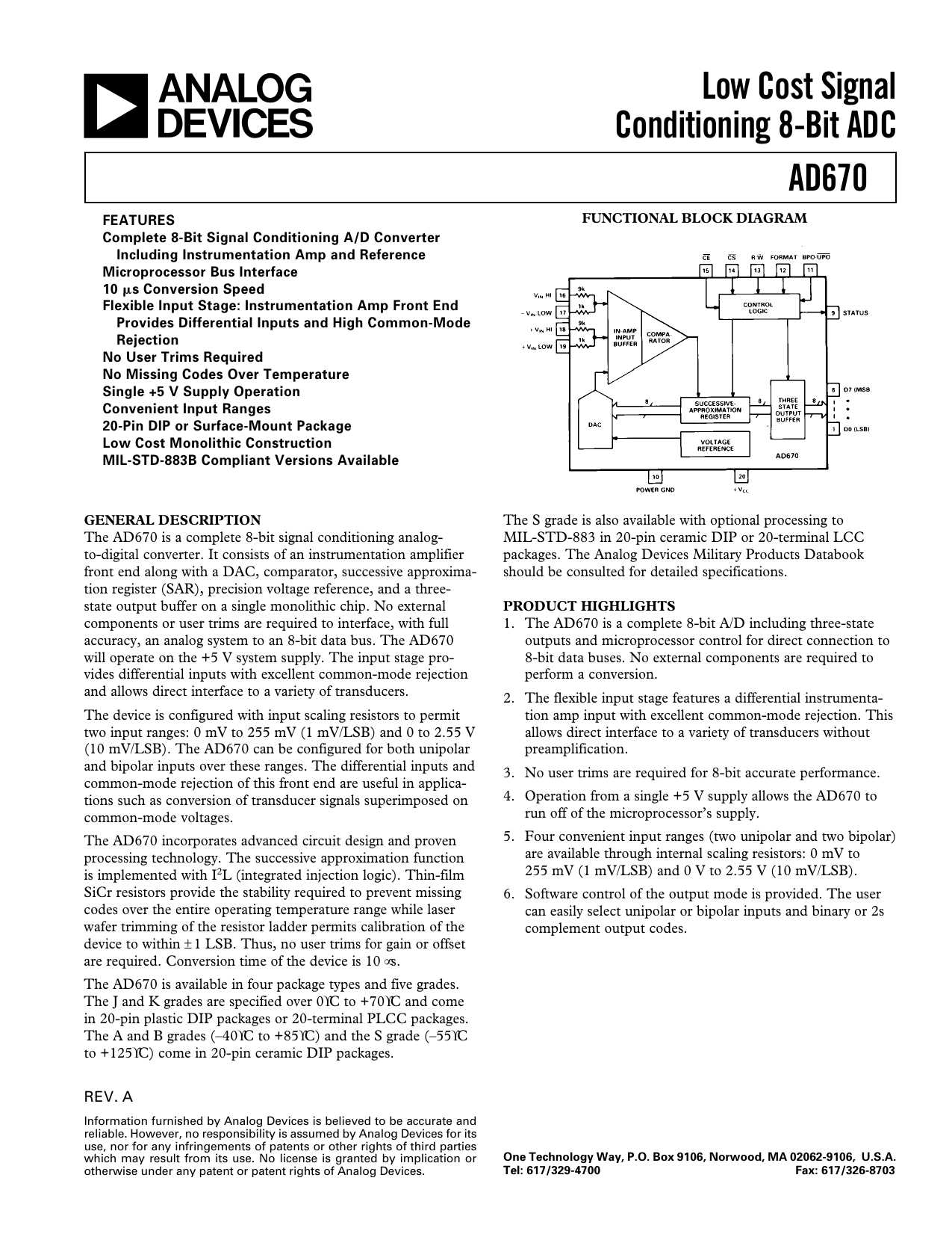 a10-adc-datasheet a10-adc-datasheet