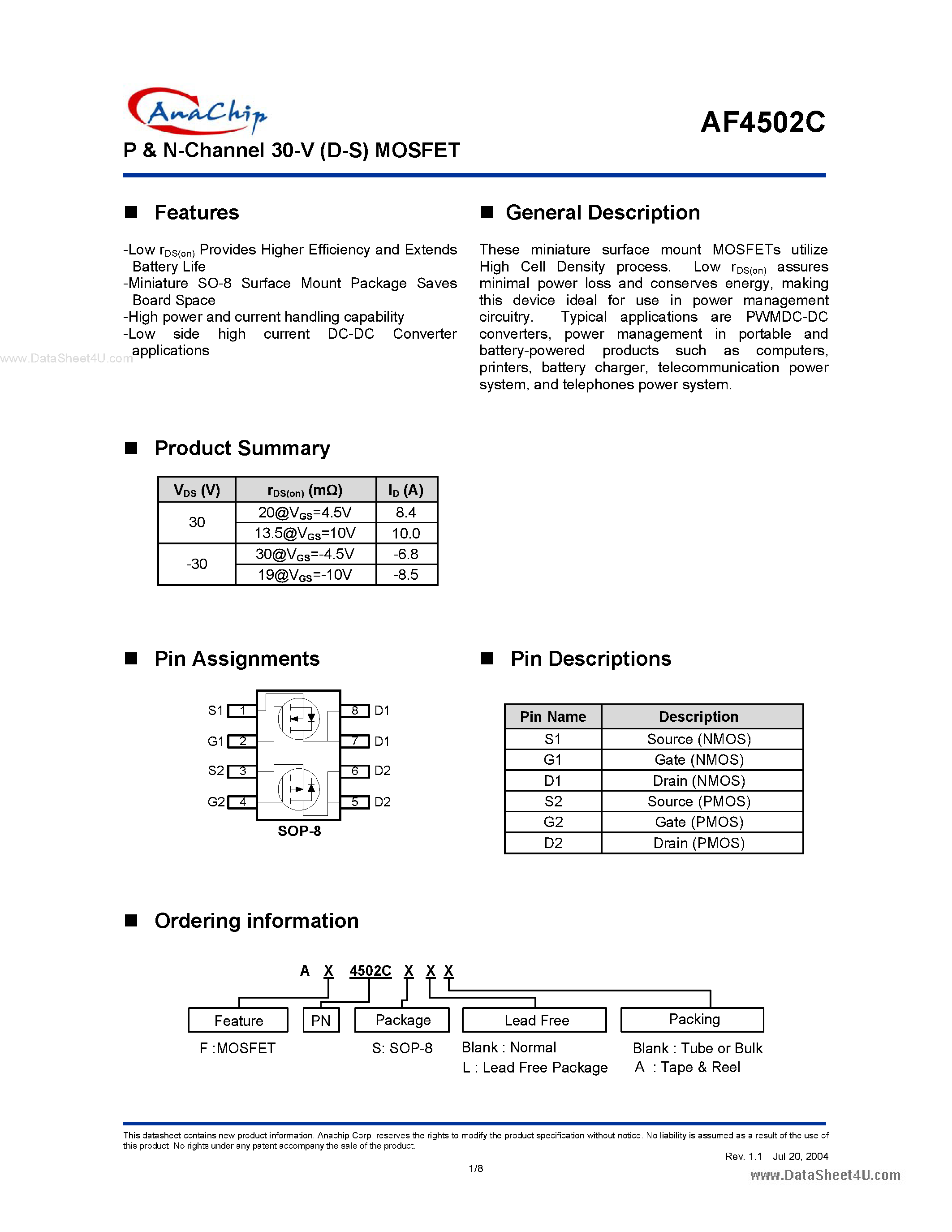a4502-datasheet a4502-datasheet