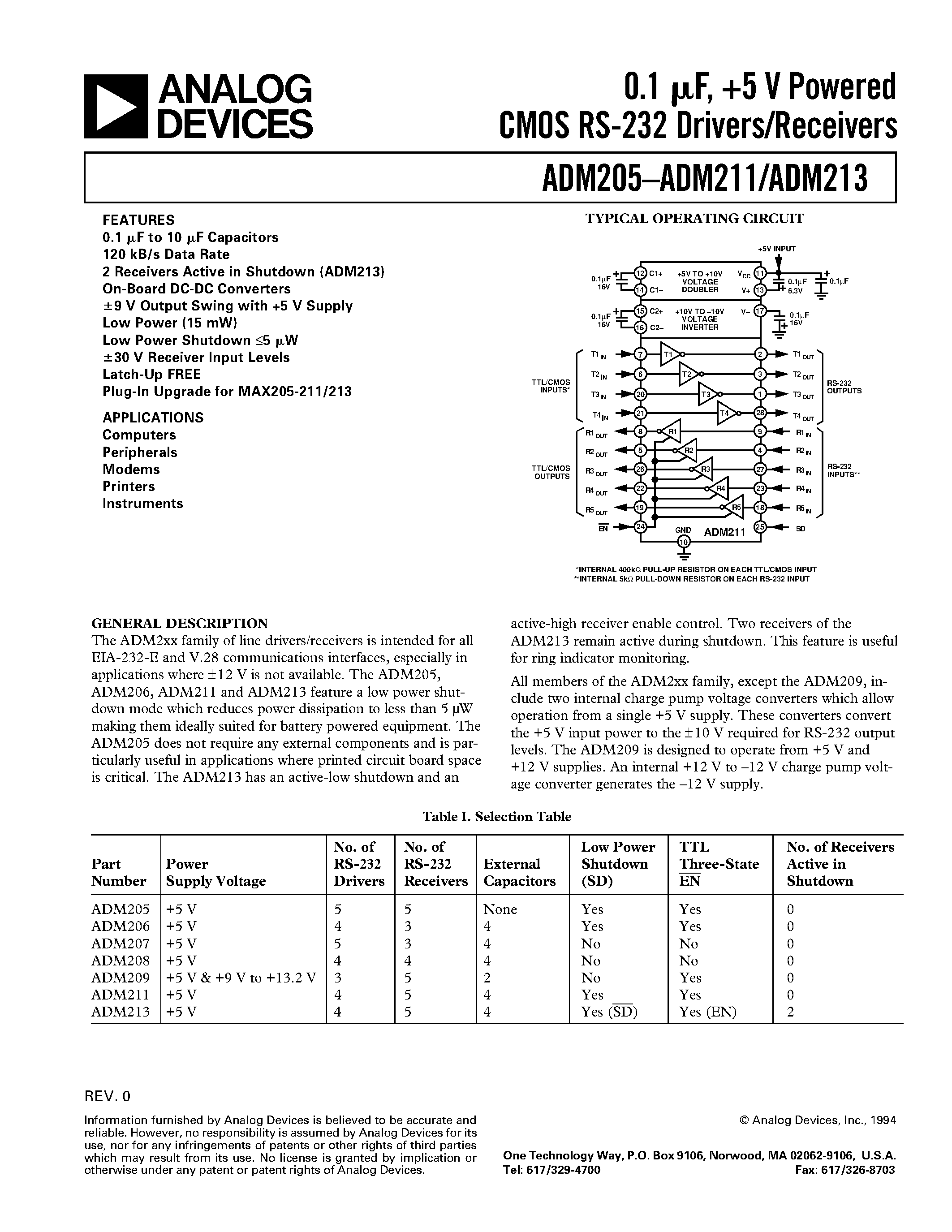 ad8009ar-datasheet