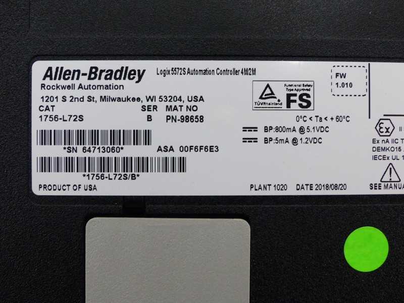 allen-bradley-1756-l72-datasheet