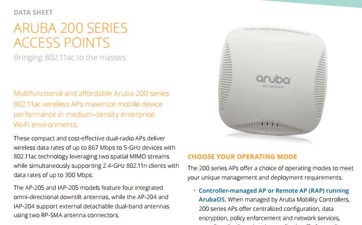aruba-meridian-datasheet