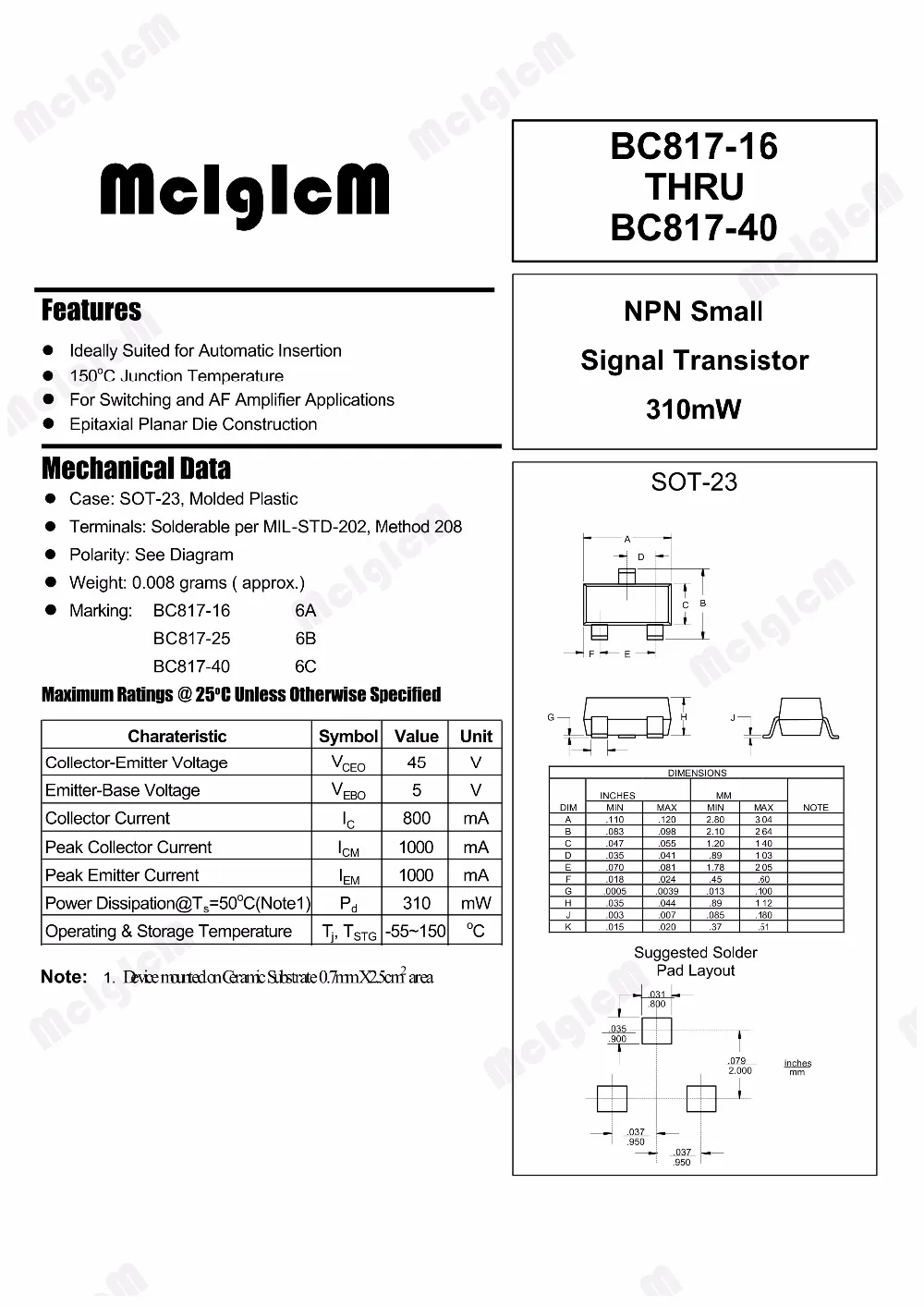 bc817-transistor-datasheet