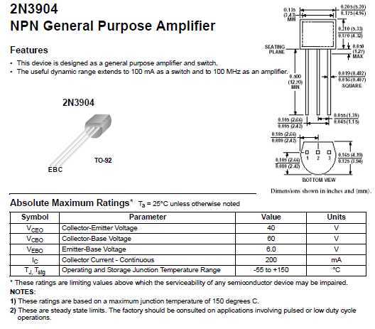 bjt-2n3904-datasheet