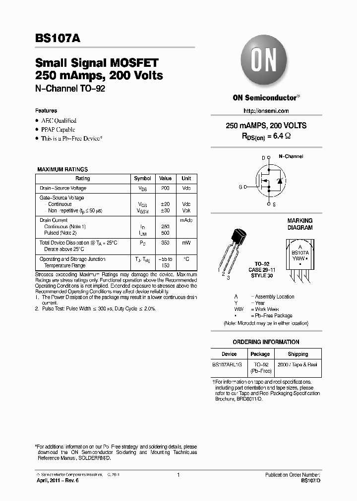 bs107a-datasheet bs107a-datasheet