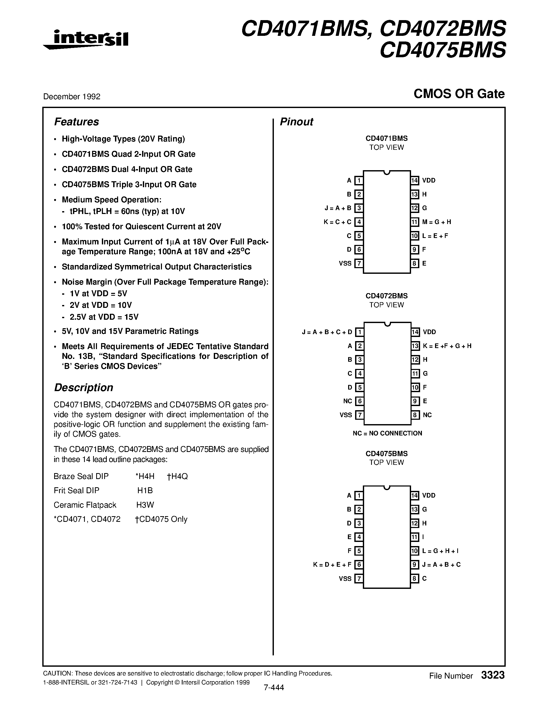 cd4072be-datasheet cd4072be-datasheet