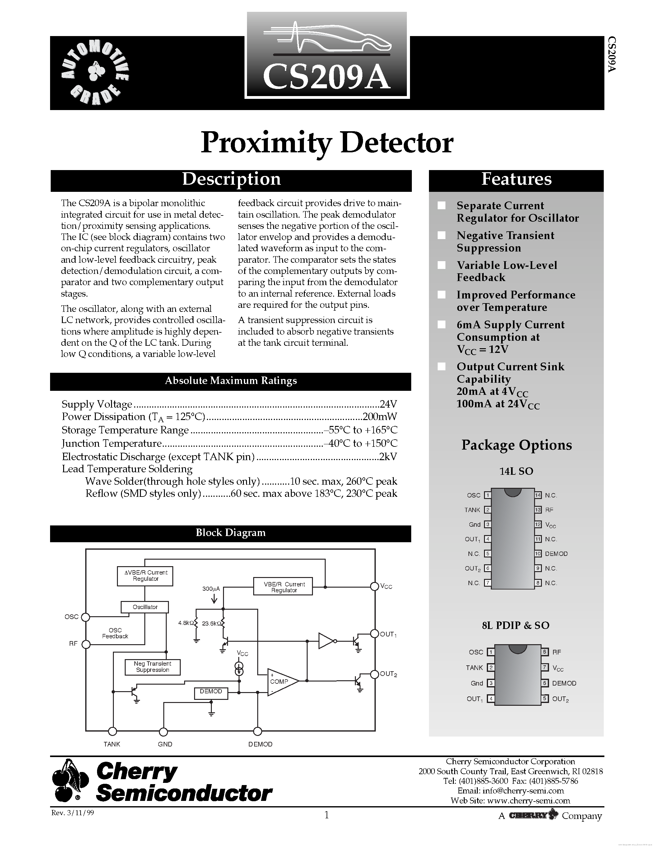 cs209a-datasheet