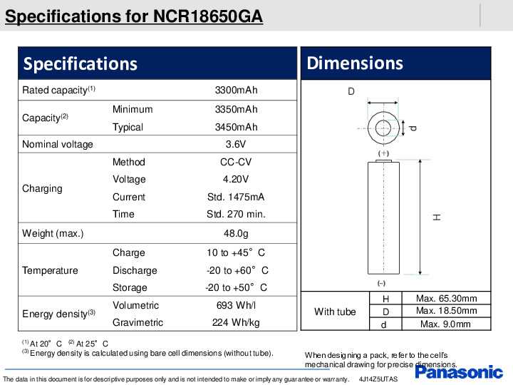 datasheet-18650