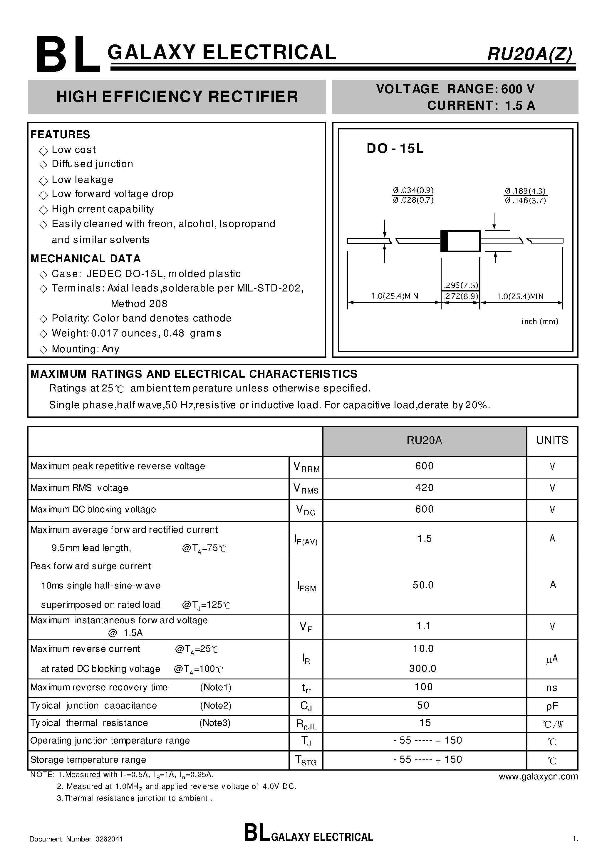 diode-p600k-datasheet