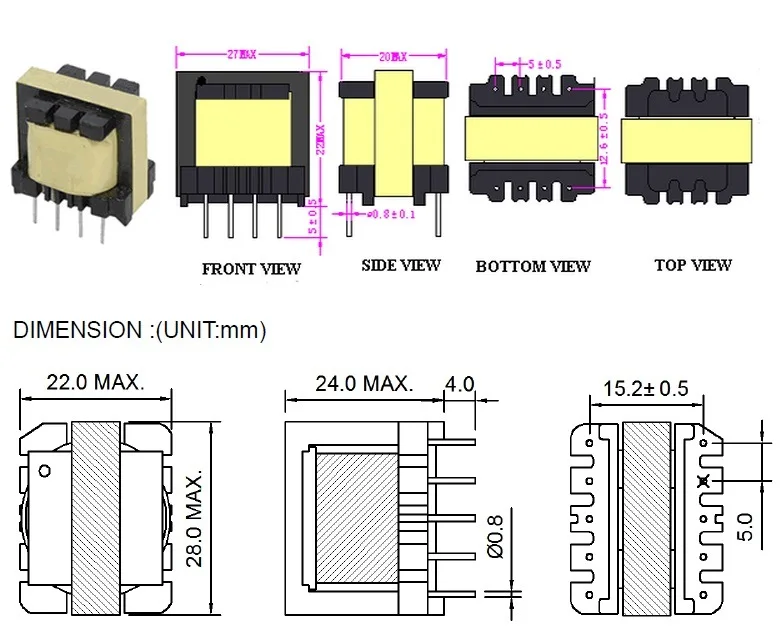 ee16-transformer-datasheet ee16-transformer-datasheet
