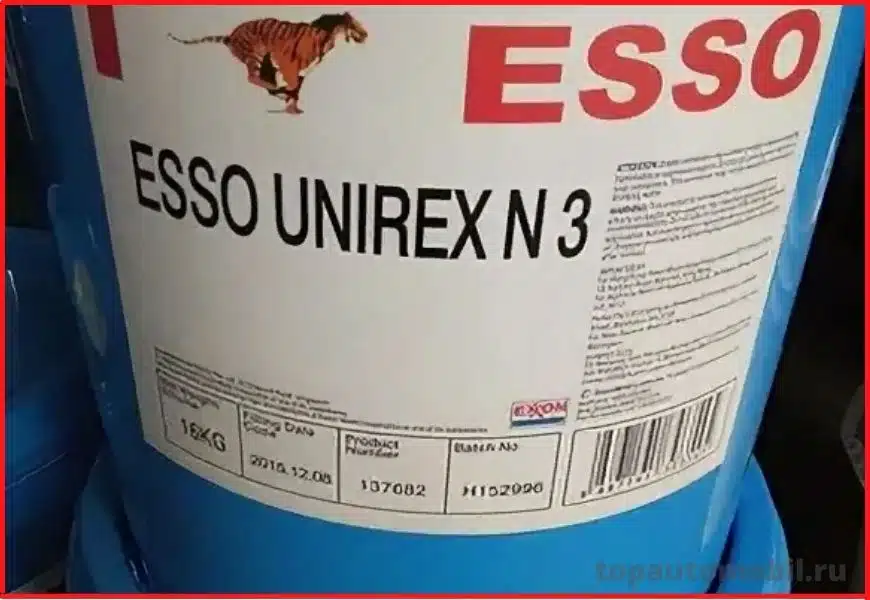 esso-unirex-n3-datasheet