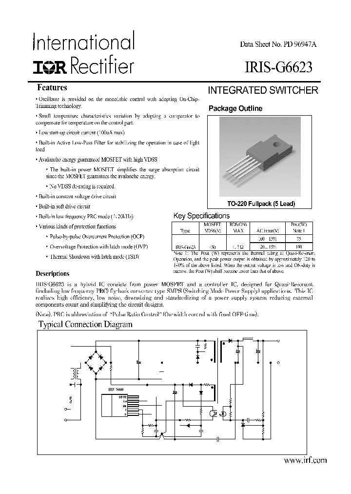 international-rectifier-datasheet international-rectifier-datasheet