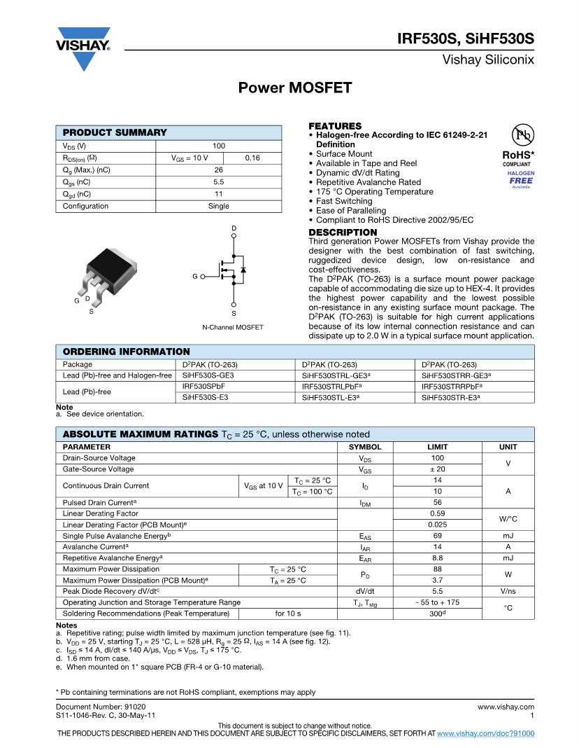 irf9540-mosfet-datasheet