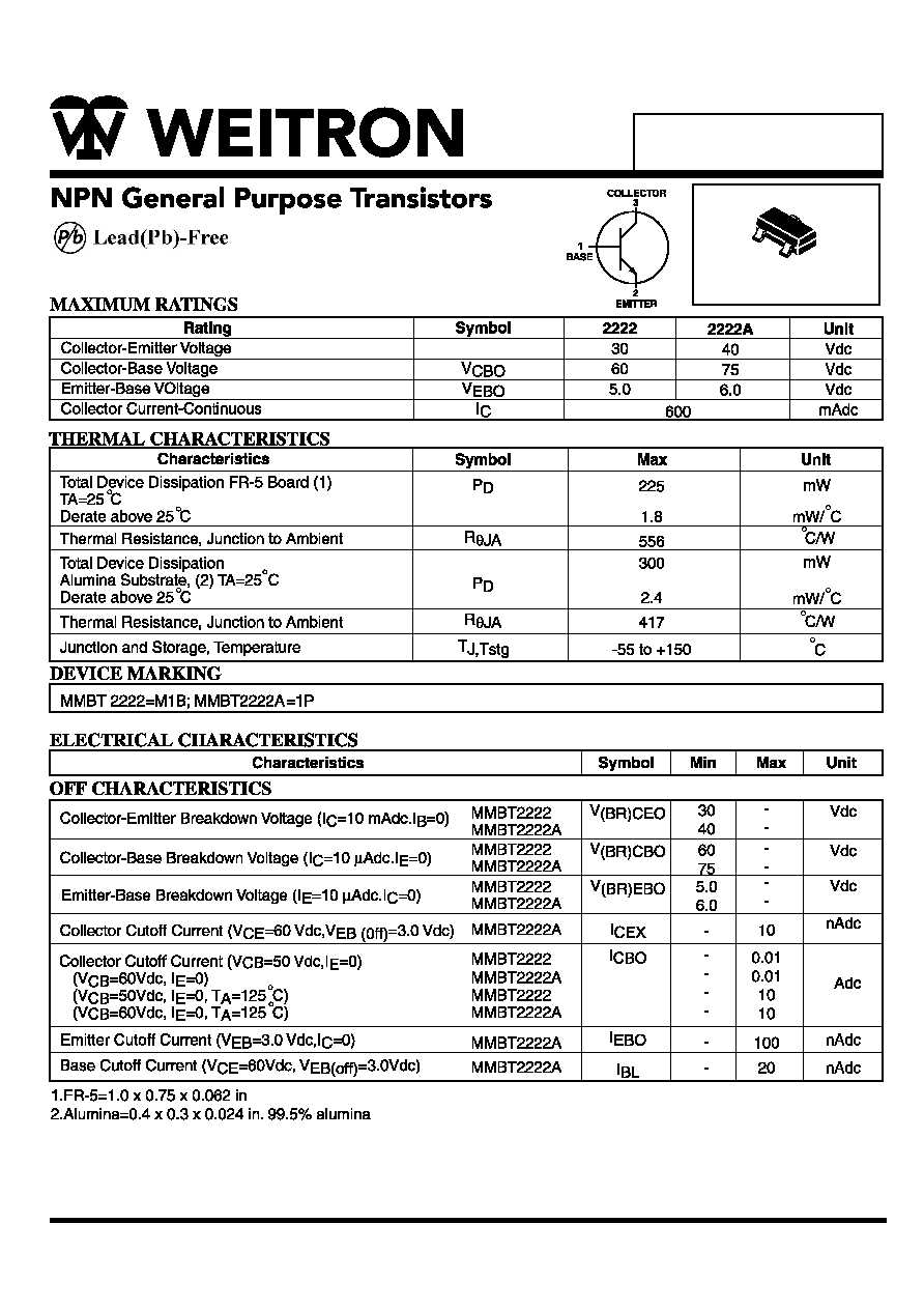 jantx2n2222a-datasheet