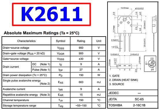 k3199-datasheet