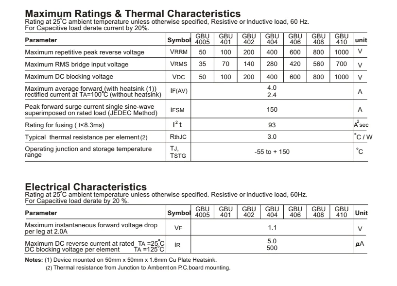 kbj1510-datasheet