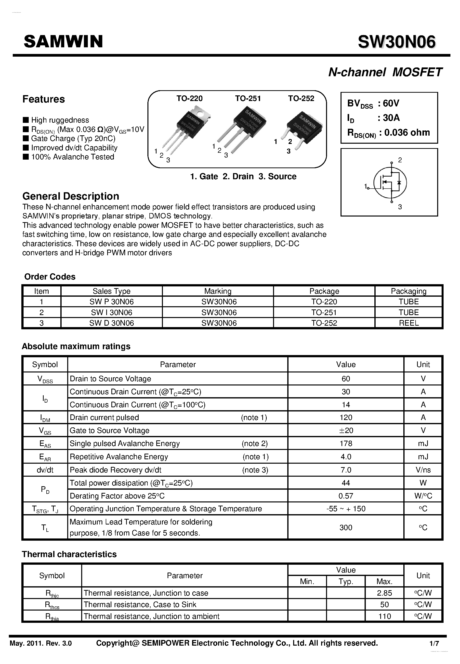kia50n06-datasheet