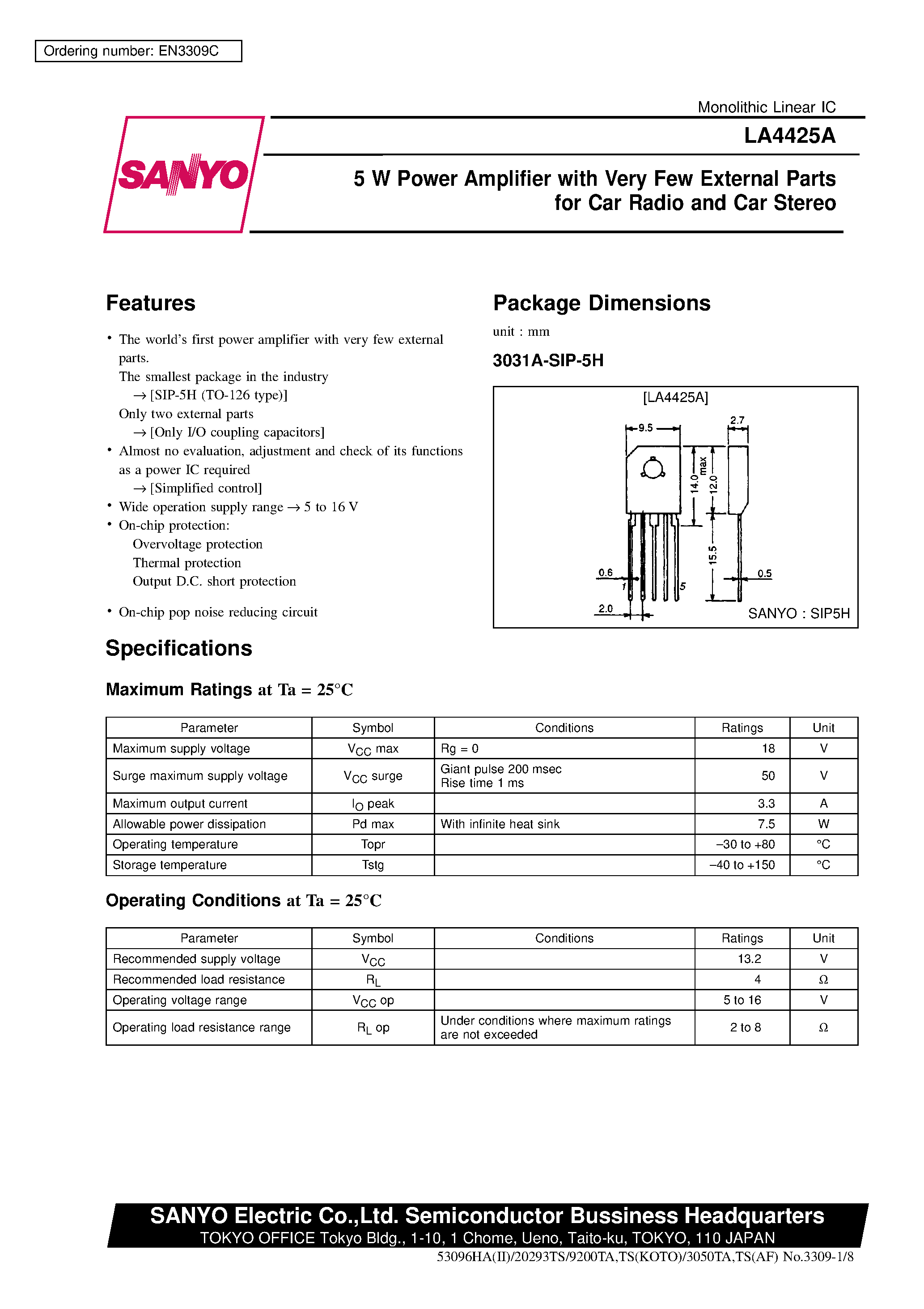 la4425-datasheet